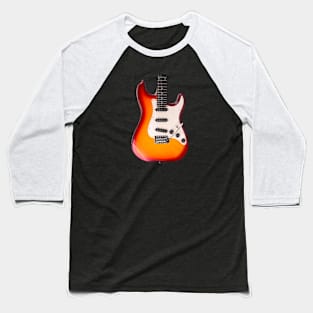 Electric Guitar Baseball T-Shirt